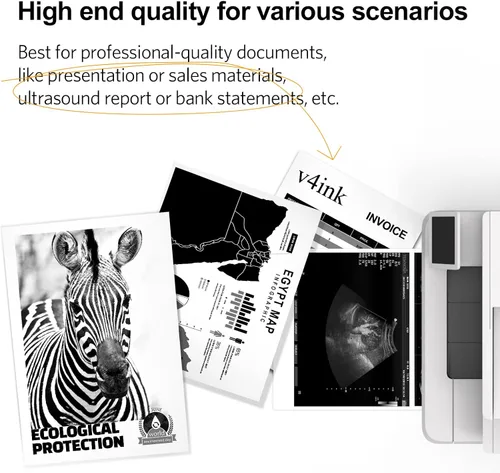 Vista 6 de v4ink 201X Remanufactured Toner Cartridge Replacement for HP 201X CF400X 201A CF400A High Yield Black Toner for use in HP Color Pro M252dw M252n MFP