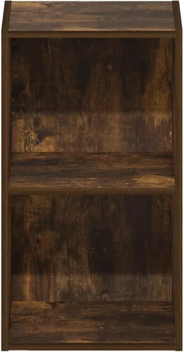 Vista 490 de Furinno - Estantería de cubos de 5 niveles serie Luder para libros y almacenamiento, color negro