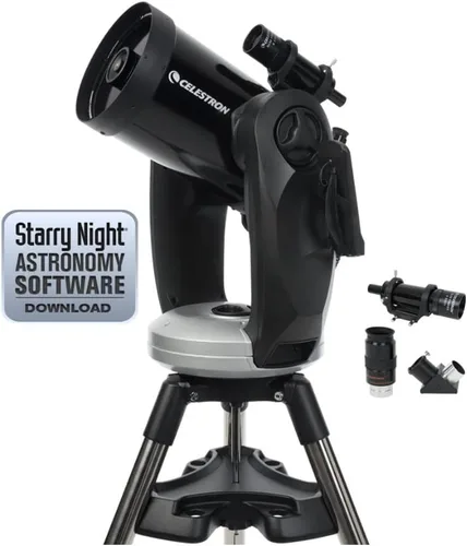 Vista 9 de Telescopio computarizado con tubo y trípode. CPC 800 XLT. De Celestron