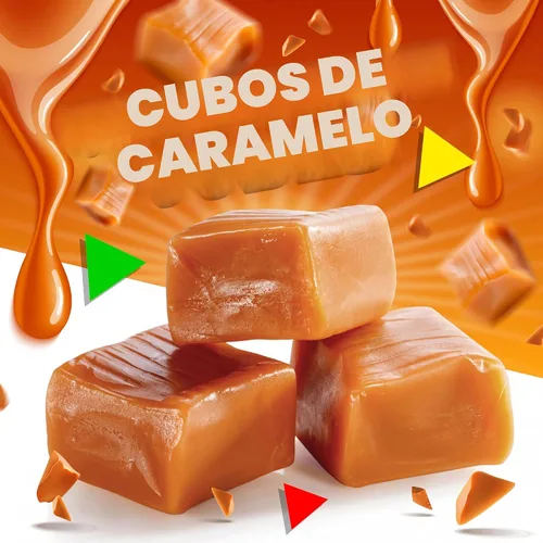 Vista 4 de Caramelo de caramelo envuelto individualmente, cubos de caramelo, bolsa de 2 libras