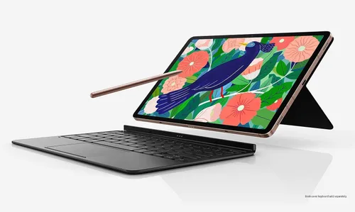 Vista 5 de SAMSUNG Galaxy Tab S7+ Wi-Fi, negro místico, 128 GB (SM-T970NZKAXAR) (renovado)