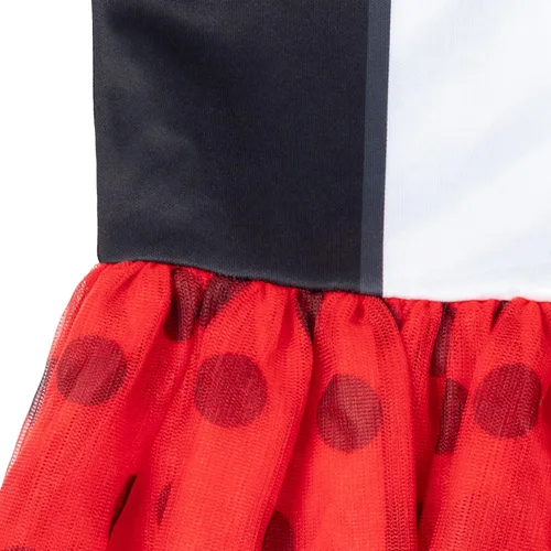 Vista 7 de Miraculous Disfraz de mariquita para niñas, disfraz de cosplay de niño pequeño a niño grande