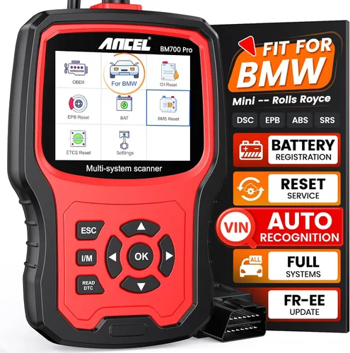 Vista 11 de ANCEL Escáner BD300 BMW Bluetooth OBD2, lector de código de sistema completo y herramienta de diagnóstico para BMW con servicio de registro