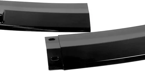 Vista 2 de Q1-TECH, borde de parachoques delantero compatible con BMW Serie 5 G30 M-Sport 2017 - 2020, alerón de parachoques delantero, kit de cuerpo