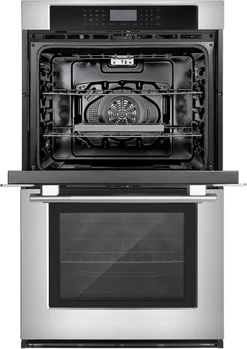 Vista 9 de Empava Horno eléctrico de doble pared de 30 pulgadas, horno de convección combinado de freidora de aire integrado 10 funciones de cocción