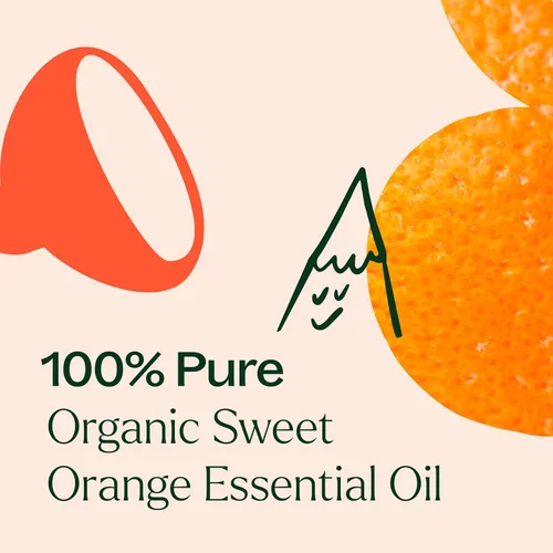 Vista 7 de Aceite esencial terapéutico de Plant Therapy de naranja dulce orgánica, puro y sin diluir, Transparente