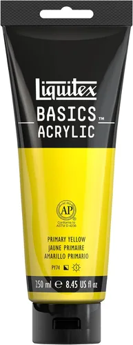 Vista 48 de Liquitex BASICS Pintura Acrílica, Tubo de 250ml (8.5 oz), Azul Ftalocianina