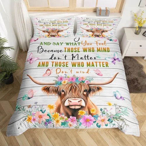 Vista 31 de Erosebridal Juego de ropa de cama de atrapasueños, tamaño individual, juego de funda de edredón bohemia de microfibra de lujo para niños