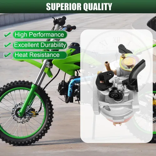 Vista 4 de Carburador compatible con Mini Baja 97cc 2.8HP Doodlebug DB30 DB30S DB30R Blitz DB30BL Racer DB30G Motorsports Doodle Bug Dirt Pit Bike Motovox