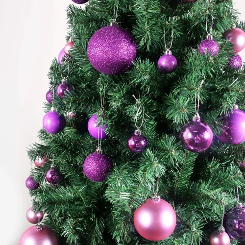 Vista 6 de GameXcel - esferas de Navidad para el árbol de Navidad - Decoraciones navideñas que no se rompen, unas perfectas esferas colgantes