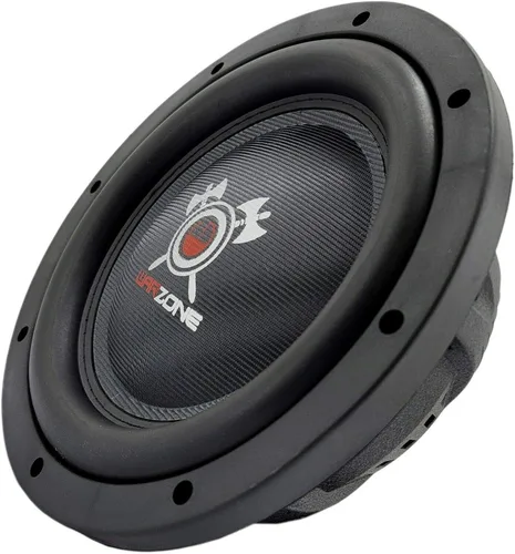 Vista 2 de Gravity Warzone WZ10D4-1 - Subwoofer de audio para automóvil de 10 pulgadas, 1200 W, potencia máxima, sonido élite, 4 ohmios, DVC, doble bobina
