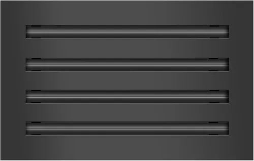 Vista 10 de BUILDMART - Cubierta de ventilación de CA moderna blanca de 10 x 8 - Ventilación de aire decorativa - Difusor de ranura lineal estándar - Rejilla