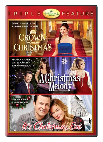 Vista 2 de Hallmark 3-Movie Collection Crown for Christmas A Christmas Melody It's Christmas, Eve