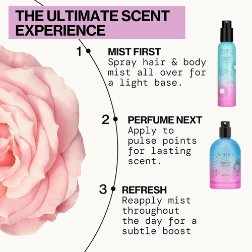 Vista 150 de Pacifica Beauty, Wanderlust - Juego de prueba de perfume en aerosol, vainilla isla, 5 aromas, juego de regalo de muestra de fragancia, aceites