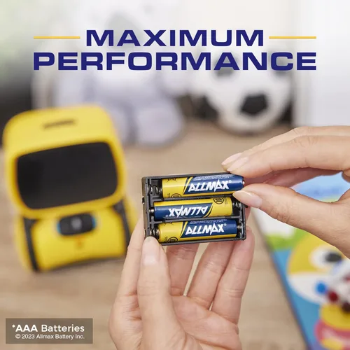 Vista 6 de Allmax - Pilas alcalinas triple A AAA de máxima potencia (12 unidades) – Diseño ultra duradero, a prueba de fugas, vida útil de 10 años, rendimiento