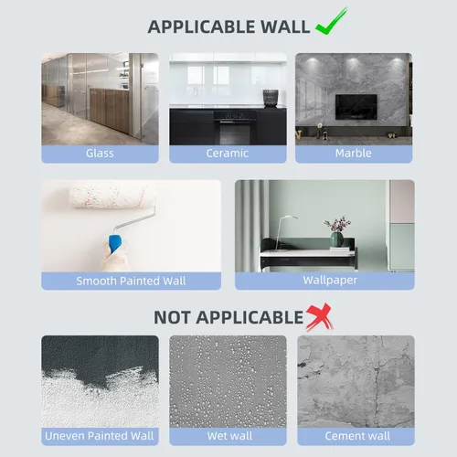 Vista 7 de VUSIGN Kit de organizador de pared combinado de tablero de clavijas, 4 piezas de tableros de clavijas y 17 accesorios modulares para colgar, kit