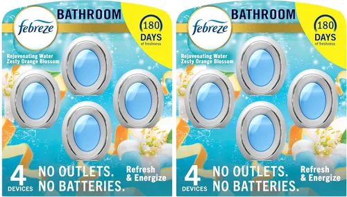 Vista 13 de Febreze Ambientador para espacios pequeños, bayas silvestres, eliminador de olores fuertes (paquete de 6)