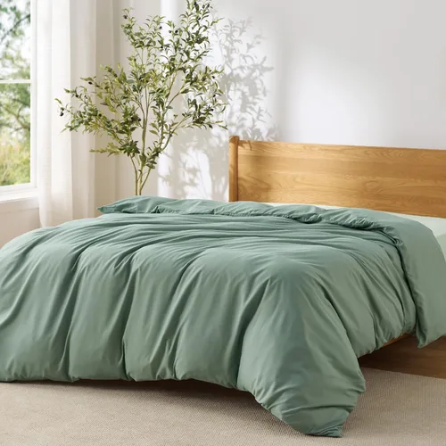 Vista 55 de Bedsure - Juego de funda de edredón tamaño individual/individual XL - Juego de ropa de cama suave de microfibra cepillada doble para niños