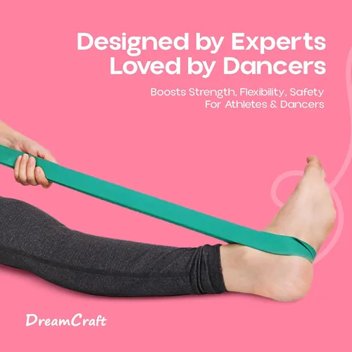Vista 3 de SUPERIORBAND SuperiorStretch – Cinta de estiramiento para ballet y gimnasia, entrenamiento