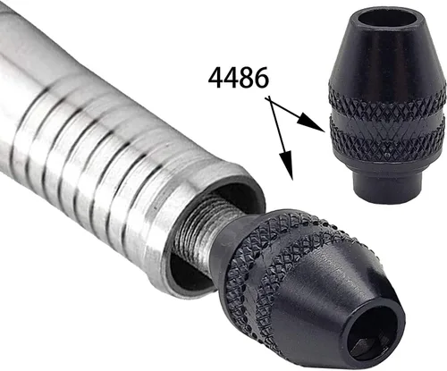 Vista 4 de Thaekuns 4486 Portabrocas sin llave para 1/32" a 1/8" vástago accesorios de herramientas rotativas compatibles con Dremel modelo 395 3000 4000 4300