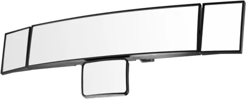 Vista 8 de SINGARO Interior Rearview Mirrors, 10 Inch Universal Panoramic Car Rear View Mirror Accessories, Wide Angle Reduce Blind Spot Effectively for Car
