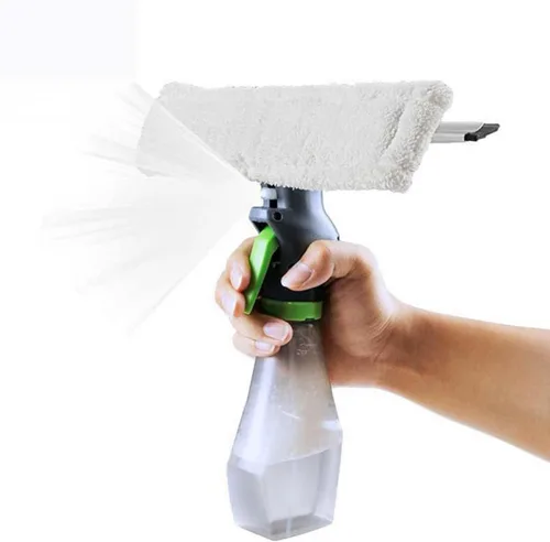 Vista 5 de MagiDeal Herramienta limpiador de ventanas con pulverizador para botellas