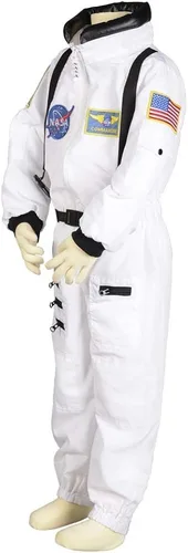 Vista 3 de Kid 's naranja Junior para disfraz de astronauta