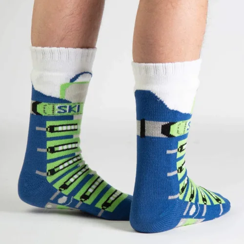 Vista 5 de ChalkTalk SPORTS - Calcetines deportivos con forro polar Sherpa