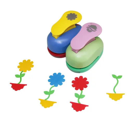 Vista 18 de Perforadora de papel Cady Craft Punch de 3,81 cm, juego de perforadoras de mariposa para álbumes de recortes eva