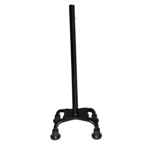 Vista 6 de Puntas de bastones para caminar, base de punta de goma de 4 puntas para bastones de caminar, casquillos de caña, accesorios de bastón, soporte