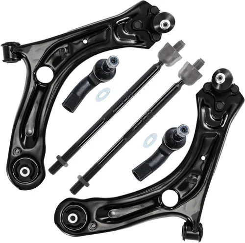 Vista 251 de Detroit Axle - Kit de extremo delantero RWD para Chrysler 300 Dodge Charge Challenger 2011-2019, 2 brazos de control inferiores traseros 2 rótulas