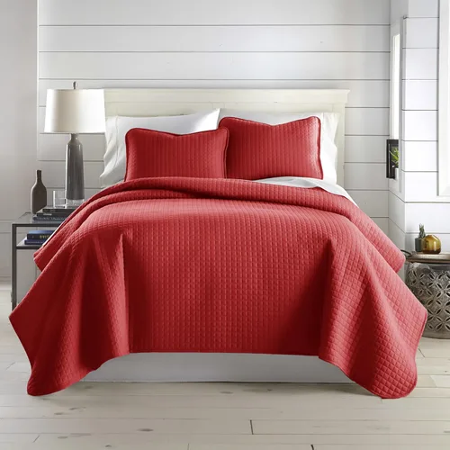Vista 40 de Southshore Fine Living, Inc. Juego de edredón individual XL, colcha de microfibra acolchada, juego de edredón individual con funda de almohada, ropa