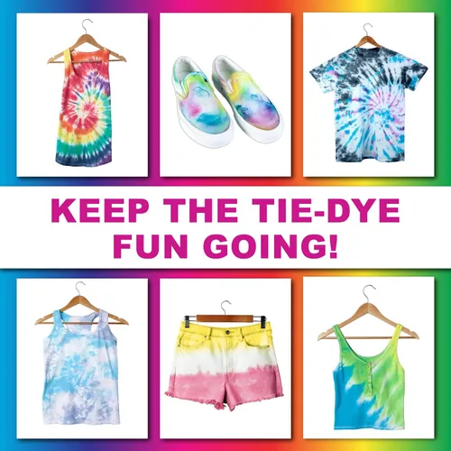 Vista 6 de Tulip - Kit de teñido anudado en un solo paso