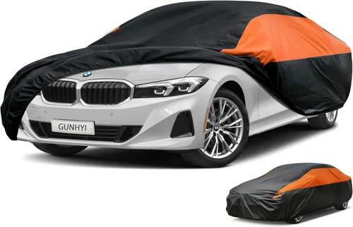 Vista 21 de GUNHYI - Funda para auto Toyota Custom Fit Toyota MR2 Spyder impermeable para todo tipo de clima, cubierta exterior ligera para el sol, UV, lluvia