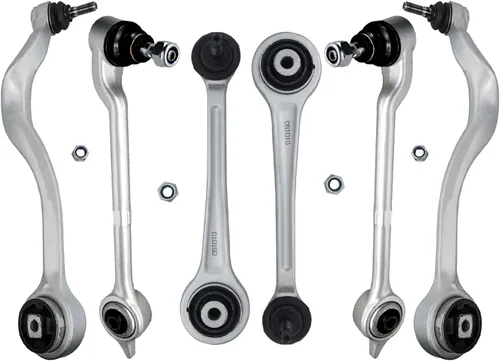 Vista 173 de Detroit Axle - Kit de brazos de control de extremo delantero RWD para Dodge Charger Challenger Chrysler 300, 2 brazos de control delantero