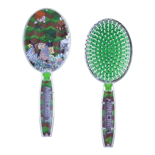 Vista 14 de CoComelon - Cepillo de pelo con estrellas mágicas brillantes y confeti, color verde, cepillo de pelo para niños a partir de 3 años