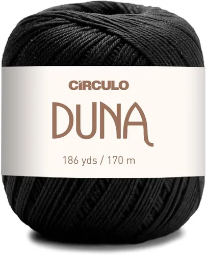 Vista 11 de Círculo Hilo Duna – 186 yardas, 3.52 onzas – Hilo DK de Estambre Ligero – 100% algodón virgen brasileño mercerizado, perfecto para tejer y hacer 6399