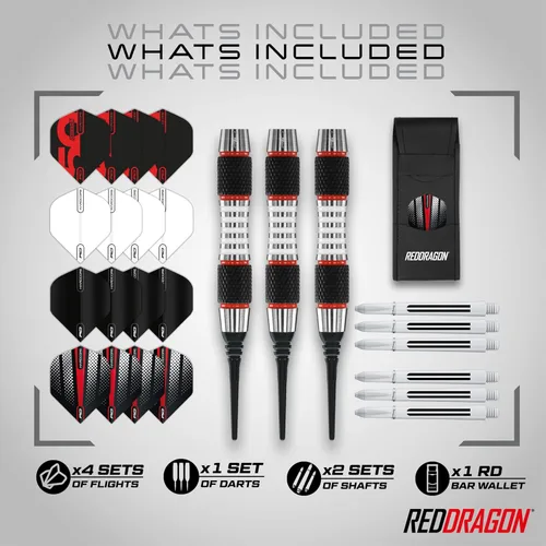 Vista 2 de RED DRAGONTungsten Darts Set