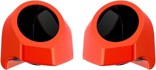 Vista 67 de Advanblack Alpine Green Tour Pack - Paquete de altavoces de 6.5 pulgadas, carcasa de audio trasera, color a juego, ajuste Harley King Tour Pack