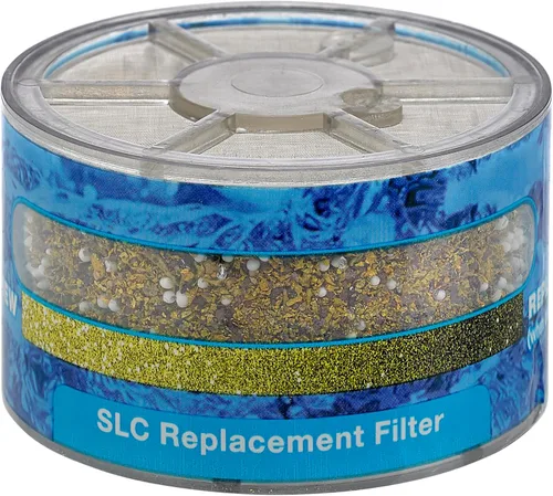Vista 2 de Sprite Showers SLC-R Slim-Line Shower Filter Replacement Cartridge, 1 Unidad (Paquete de 1), Azul
