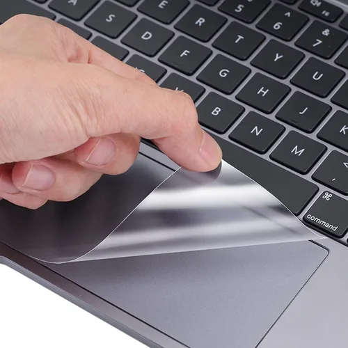 Vista 8 de Protector de trackpad para MacBook Air 2021 2020 de 13 pulgadas A2337 M1 A2179 A1932 Touch Pad cubierta antiarañazos para MacBook Air de 13 pulgadas