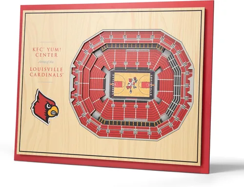 Vista 36 de YouTheFan NCAA Florida Gators Arte de Pared 3D StadiumView de 5 Capas - Estadio Ben Hill Griffin, 13.00" x 17.00