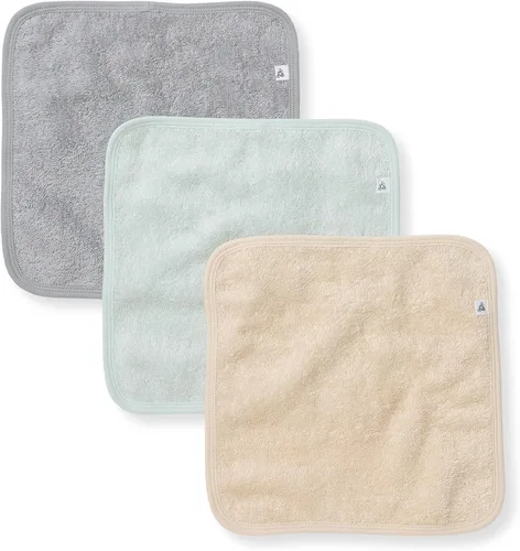 Vista 11 de Paños de limpieza para bebé de Burt's Bees Baby, 100% algodón orgánico, tejido de rizo suave y súper absorbente y paño de rizo tejido