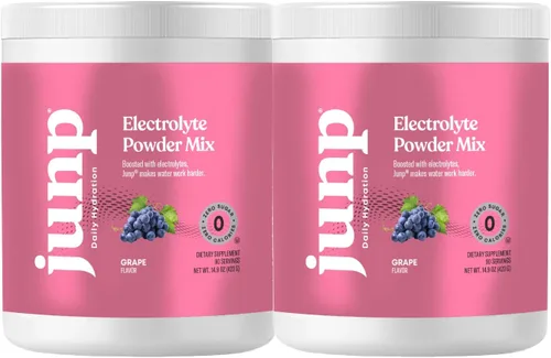 Vista 19 de JUNP Electrolitos en polvo, sin azúcar, sin carbohidratos, mezcla de electrolitos cetogénicos de limonada de bayas, electrolitos en polvo