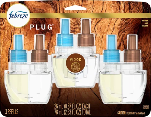 Vista 12 de Febreze Plug - Recambios para ambientador, edición limitada, aroma de calabaza de cosecha fresca, (2 unidades, 1.75 onzas)