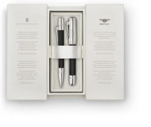 Vista 4 de Graf von Faber-Castell Pluma Estilográfica Bentley Ebony - Fina