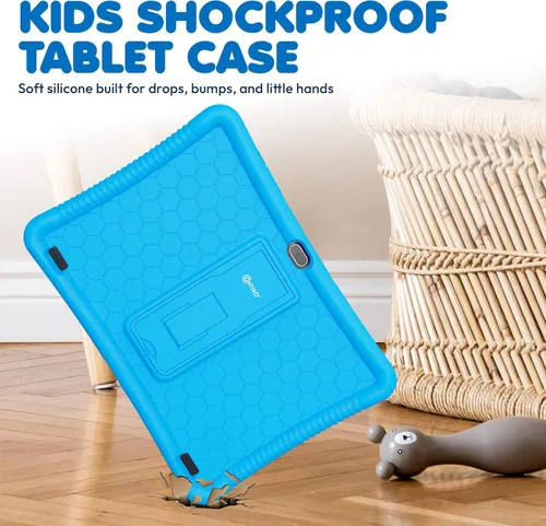 Vista 7 de Contixo Tableta para niños de 10" con Android 32GB - Incluye más de 80 libros de cuentos exclusivos de Disney (valor de $350), controles parentales