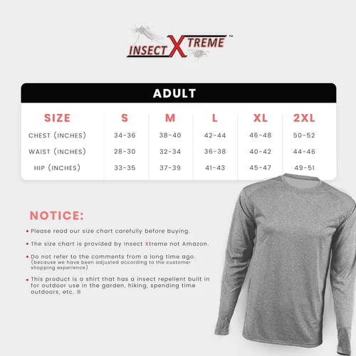 Vista 9 de Insect Xtreme Camisa de alto rendimiento para exteriores con tecnología repelente