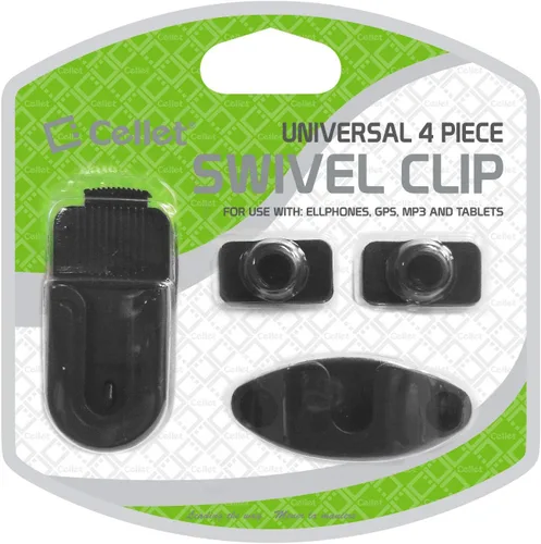 Vista 8 de Cellet Clip giratorio universal para cinturón para montaje de automóvil, GPS, Walkie-Talkie compatible con iPhone 12 Pro Max Mini 11 Xr Xs X SE 8