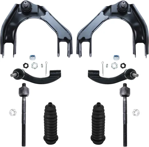 Vista 70 de Detroit Axle - Kit de brazos de control delanteros de 8 piezas para Toyota Sienna 2004-2010, 2 brazos de control inferiores con rótulas, 4 barras